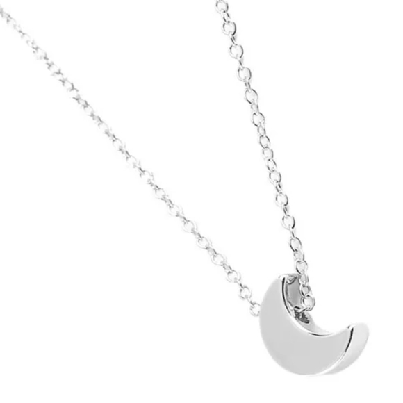 Crescent Moon Necklace - Picture 7 of 8